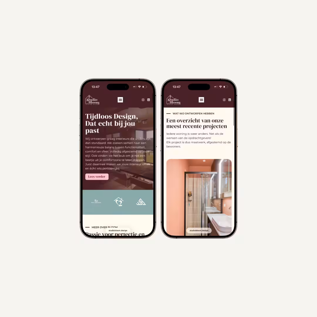 Studio Bloom_Website door Whitney Bogaert